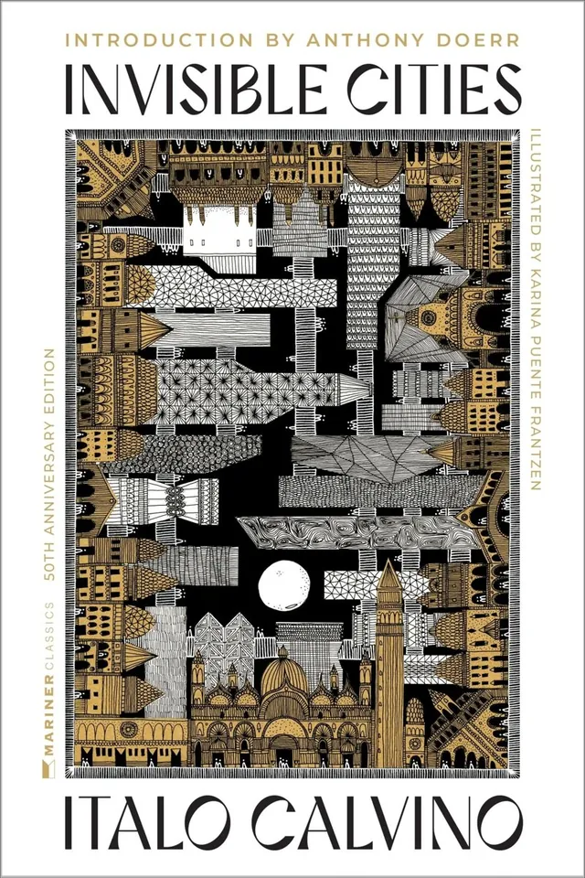 Cover of Invisible Cities by Italo Calvino (Mariner Classics, 50th anniversary edition)
